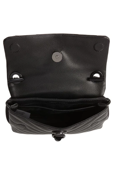 Rebecca Minkoff Edie Date Night Crossbody Bag In Black