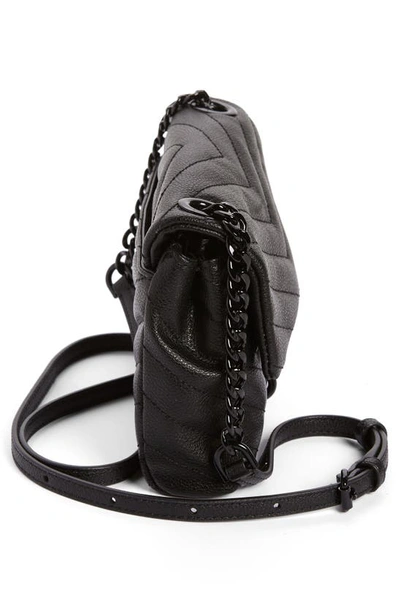 Rebecca Minkoff Edie Date Night Crossbody Bag In Black