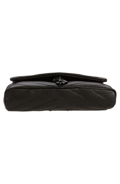 Rebecca Minkoff Edie Date Night Crossbody Bag In Black