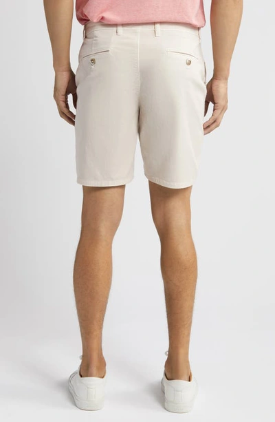 Shop Johnnie-o Nassau Chino Shorts In Stone