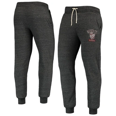 Shop Alternative Apparel Heathered Black Washington State Cougars Dodgeball Tri-blend Pants In Heather Black