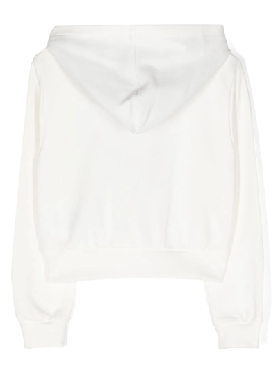 Shop Versace Felpa  Con Logo In White