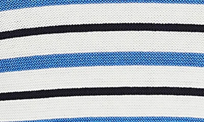 Shop Court & Rowe Jersey Stripe Sweater In Villa Azul