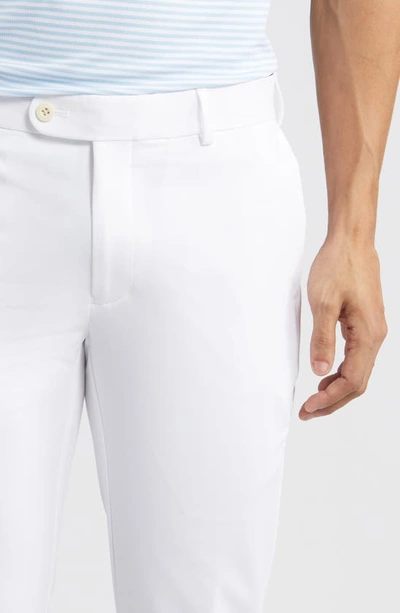 Shop Peter Millar Crown Crafted Surge Performance Pants In White