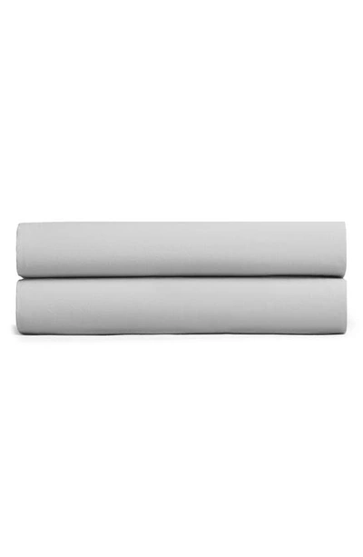 Shop Parachute Brushed Cotton Fitted Sheet In Mist