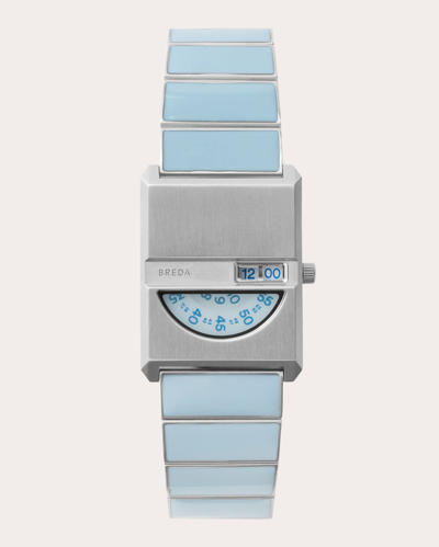 Shop Breda Women's Light Blue Pulse Tandem Bracelet Watch