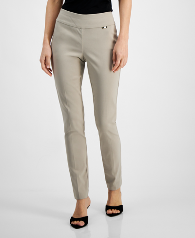 Inc International Concepts Women's Mid-rise Skinny Pants, Regular, Long & Short Lengths, Created For Macy's In Summer Straw