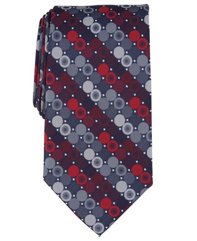 Shop Perry Ellis Men's Tilman Dot Tie In Red