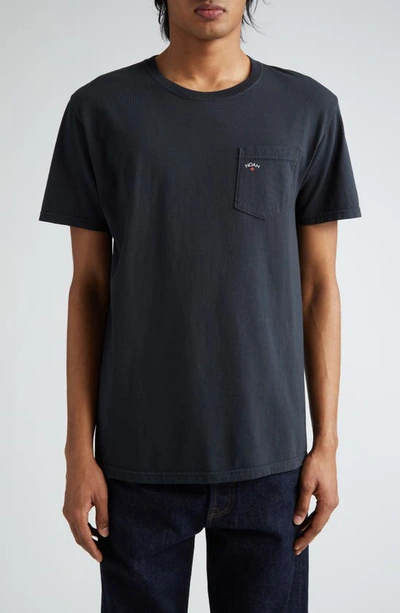 Noah Core Logo-print Cotton-jersey T-shirt In Black