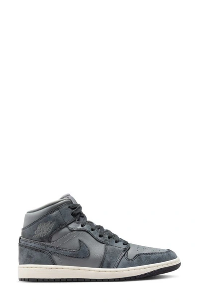 Shop Jordan Air  1 Mid Se Basketball Sneaker In Smoke Grey/ Off Noir/ Sail