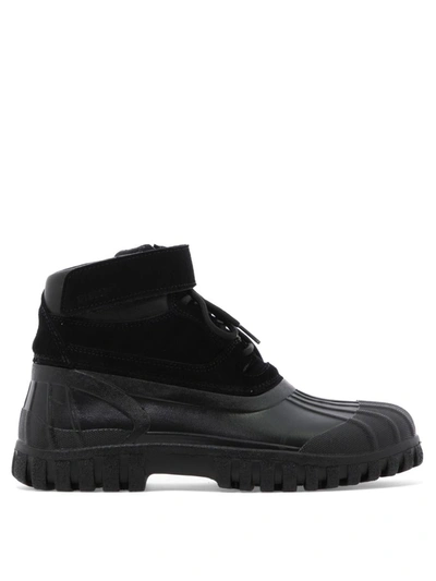 Shop Diemme "anatra B-ball" Ankle Boots In Black