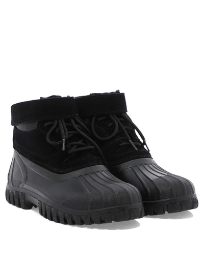 Shop Diemme "anatra B-ball" Ankle Boots In Black