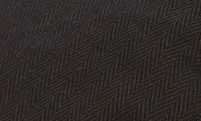 Brixton Hooligan Herringbone Driving Cap In Black