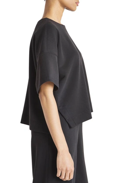 Splendid X Cella Jane Scuba Knit Top In Black