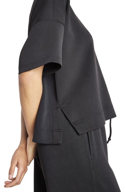 Splendid X Cella Jane Scuba Knit Top In Black