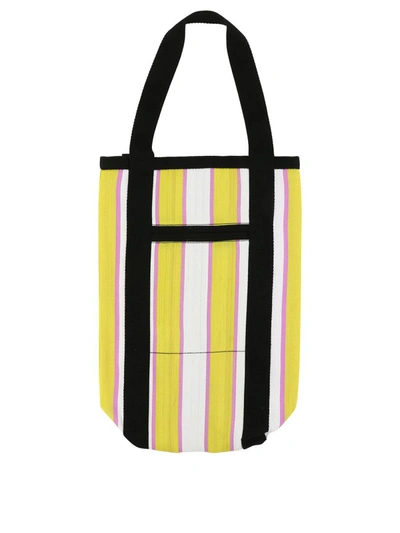 Shop Isabel Marant "darwen N/s" Tote Bag In Yellow