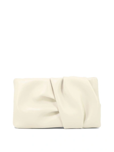 Shop Jimmy Choo "bonny" Clutch In White