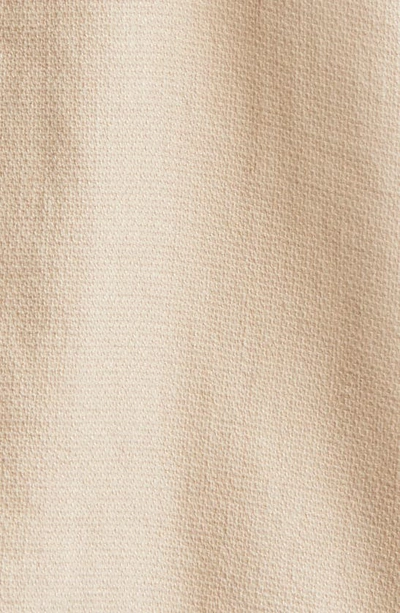 Shop Eileen Fisher Stand Collar Organic Linen & Organic Cotton Jacket In Wheat