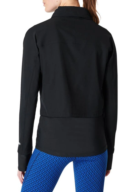 Shop Sweaty Betty Fast Track Running Jacket In Black