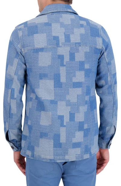 Shop Robert Graham Jaxon Overshirt In Blue