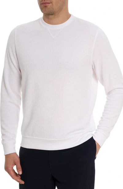 Shop Robert Graham Bassi Double Knit T-shirt In White