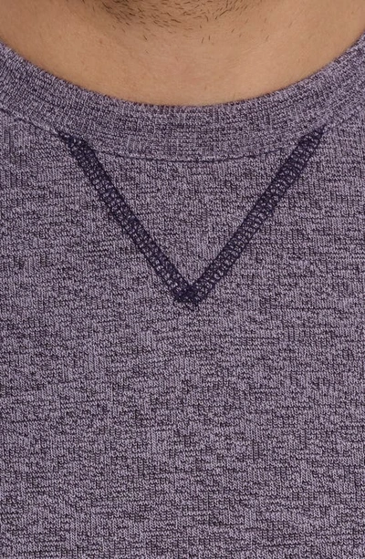 Shop Robert Graham Bassi Double Knit T-shirt In Purple
