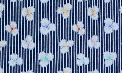 Shop Robert Graham Senan Tailored Fit Floral Cotton Button-up Shirt In Blue Multi