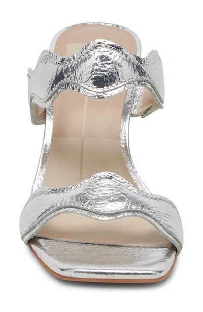Shop Dolce Vita Ilva Slide Sandal In Silver