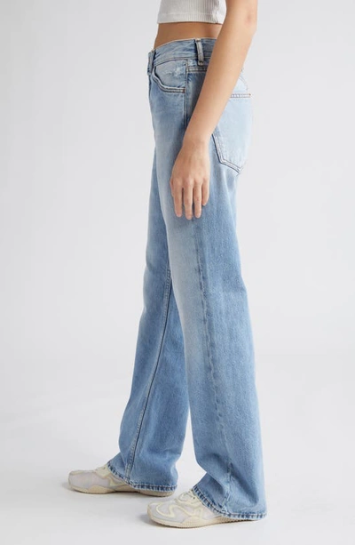 Acne Studios Blue Relaxed-fit Jeans In Light Blue