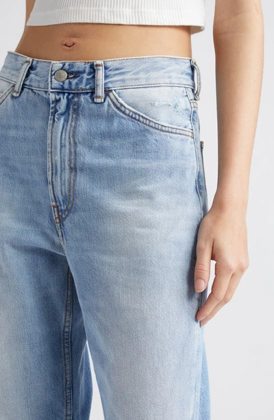 Acne Studios Blue Relaxed-fit Jeans In Light Blue