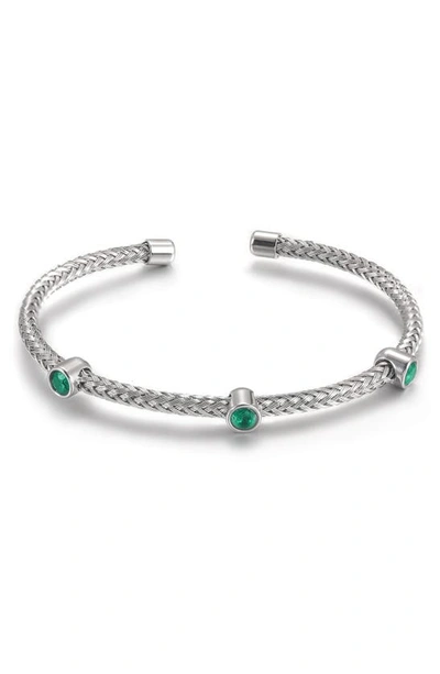 Shop Jane Basch Designs Color Explosion Cuff Bracelet In Silver