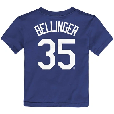 Shop Nike Toddler  Cody Bellinger Royal Los Angeles Dodgers Player Name & Number T-shirt