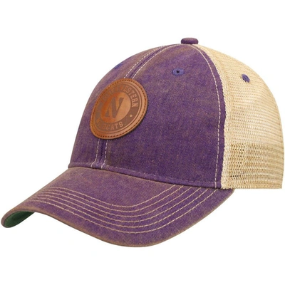 Shop Legacy Athletic Purple Northwestern Wildcats Target Old Favorite Trucker Snapback Hat