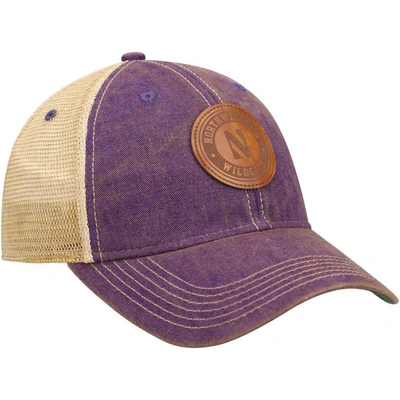 Shop Legacy Athletic Purple Northwestern Wildcats Target Old Favorite Trucker Snapback Hat