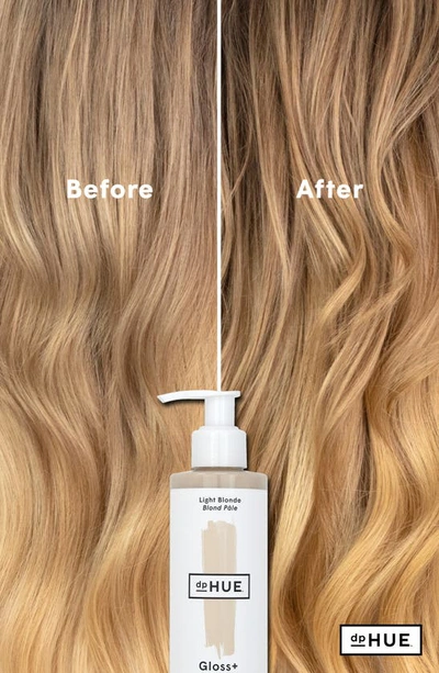 Dphue Gloss+ Semi-permanent Hair Color And Deep Conditioner Light Blonde 6.5 oz/ 192 ml In Light Blonde