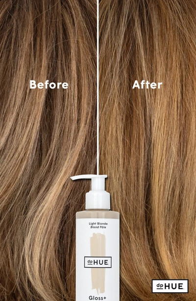 Dphue Gloss+ Semi-permanent Hair Color And Deep Conditioner Light Blonde 6.5 oz/ 192 ml In Light Blonde