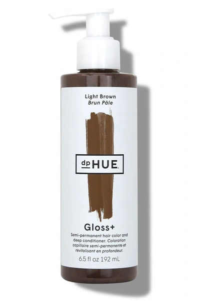 Shop Dphue Gloss+ Semi-permanent Hair Color & Deep Conditioner In Light Brown