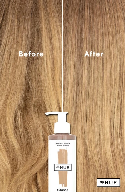 Dphue Gloss+ Semi-permanent Hair Color And Deep Conditioner Medium Blonde 6.5 oz/ 192 ml In Medium Blonde
