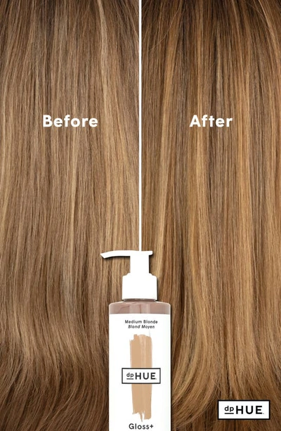 Shop Dphue Gloss+ Semi-permanent Hair Color & Deep Conditioner In Medium Blonde