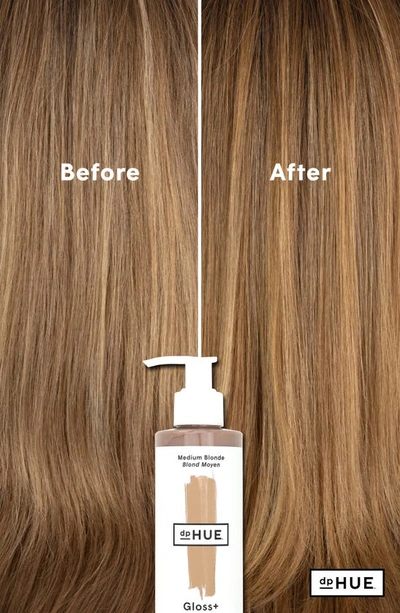 Dphue Gloss+ Semi-permanent Hair Color And Deep Conditioner Medium Blonde 6.5 oz/ 192 ml In Medium Blonde