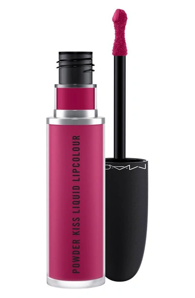 Shop Mac Cosmetics Powder Kiss Liquid Lipcolour In Make It Fashun!