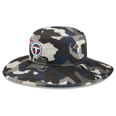 Shop New Era Camo Tennessee Titans 2022 Nfl Training Camp Official Panama Bucket Hat
