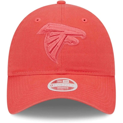 Shop New Era Red Atlanta Falcons Color Pack Brights 9twenty Adjustable Hat