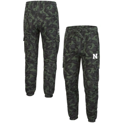 Shop Colosseum Camo Nebraska Huskers Logo Oht Military Appreciation Code Fleece Pants