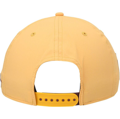 Shop Black Clover Gold Arizona State Sun Devils Nation Shield Snapback Hat