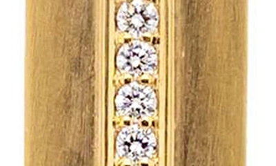 Sethi Couture Large Maya Diamond Pendant Necklace In Yellow Gold