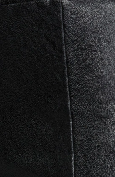 Shop Commando Split Front Ankle Faux Leather Pants In Black