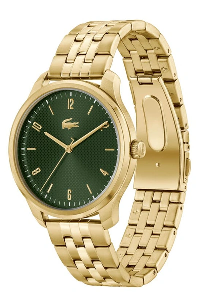 Shop Lacoste Libson Bracelet Watch, 42mm In Green
