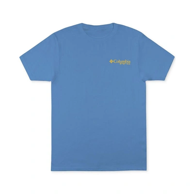 Shop Columbia Sportswear Mens Graphic Crewneck T-shirt In Blue
