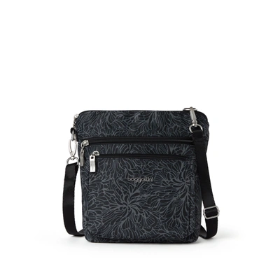 Shop Baggallini Modern Pocket Crossbody Bag In Black